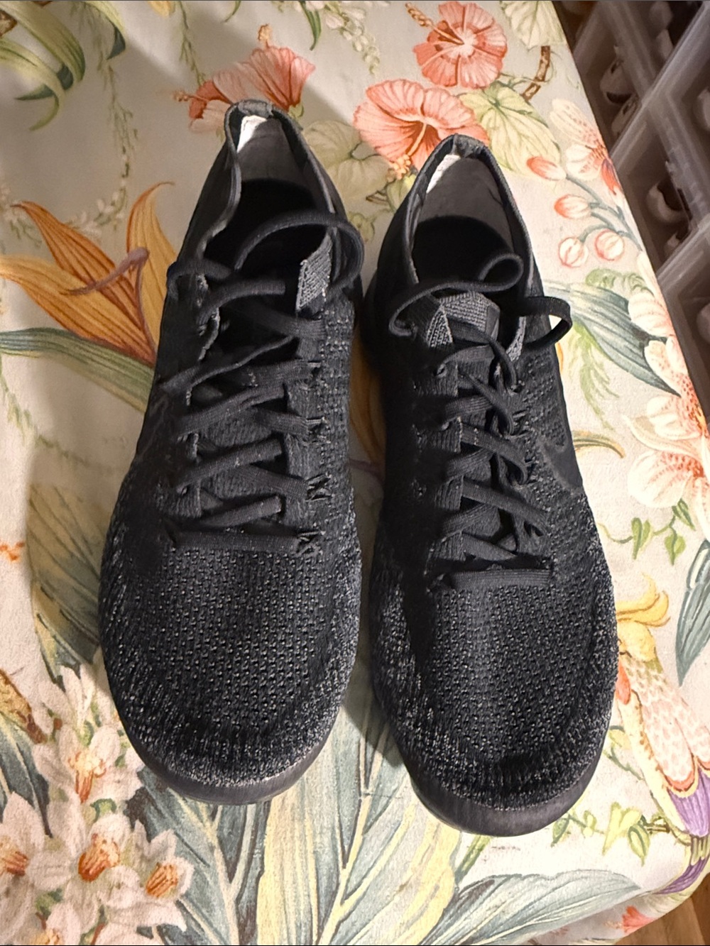 Nike Black Knit Running Sneakers